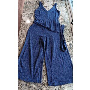 X-Small Gap Ribbed Belt-Tie Jumpsuit XS In Excellent Condition